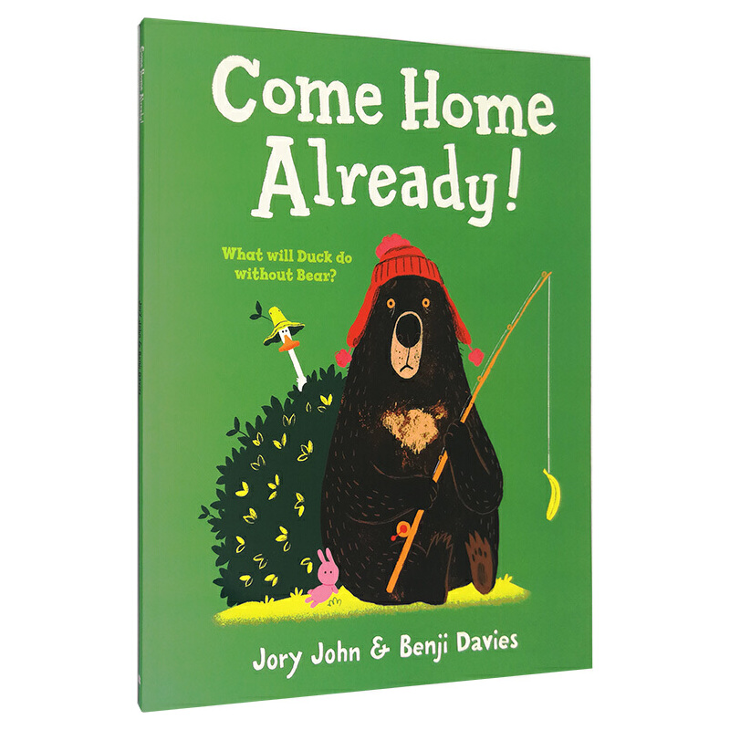 英文原版繪本 大熊與鴨子系列 已經回家了 Come Home Already 獲獎名家繪本Benji Davies 插畫 兒童啟蒙趣味故事繪本 親子共讀