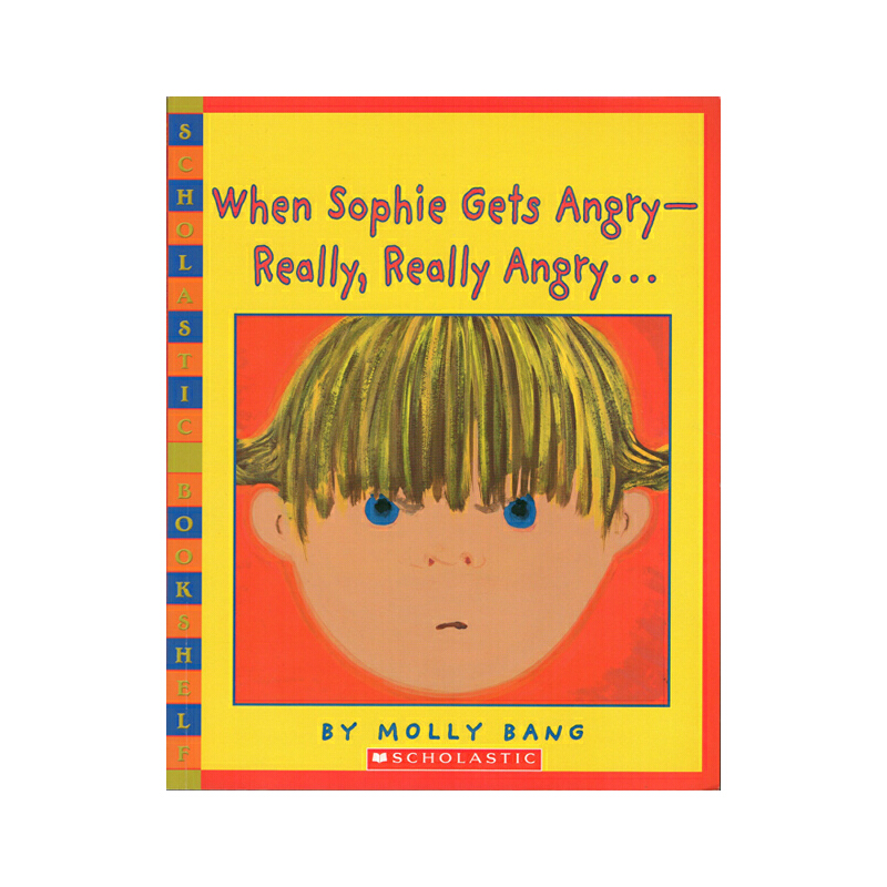 When Sophie Gets Angry 菲菲生氣了 英文原版繪本  凱迪克大獎 吳敏蘭書單 繪本123
