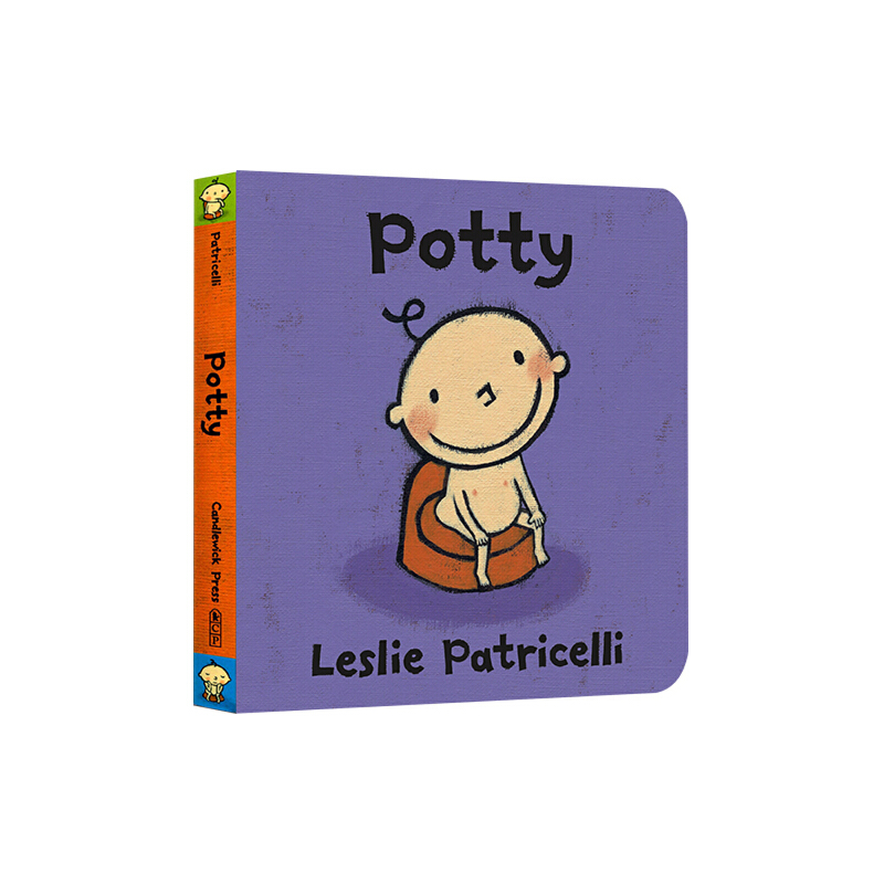 Potty 一根毛髒小孩 名家 Leslie Patricelli 幼兒啟蒙認知紙板書 行為習慣禮儀培養圖畫書 小毛孩英文原版繪本