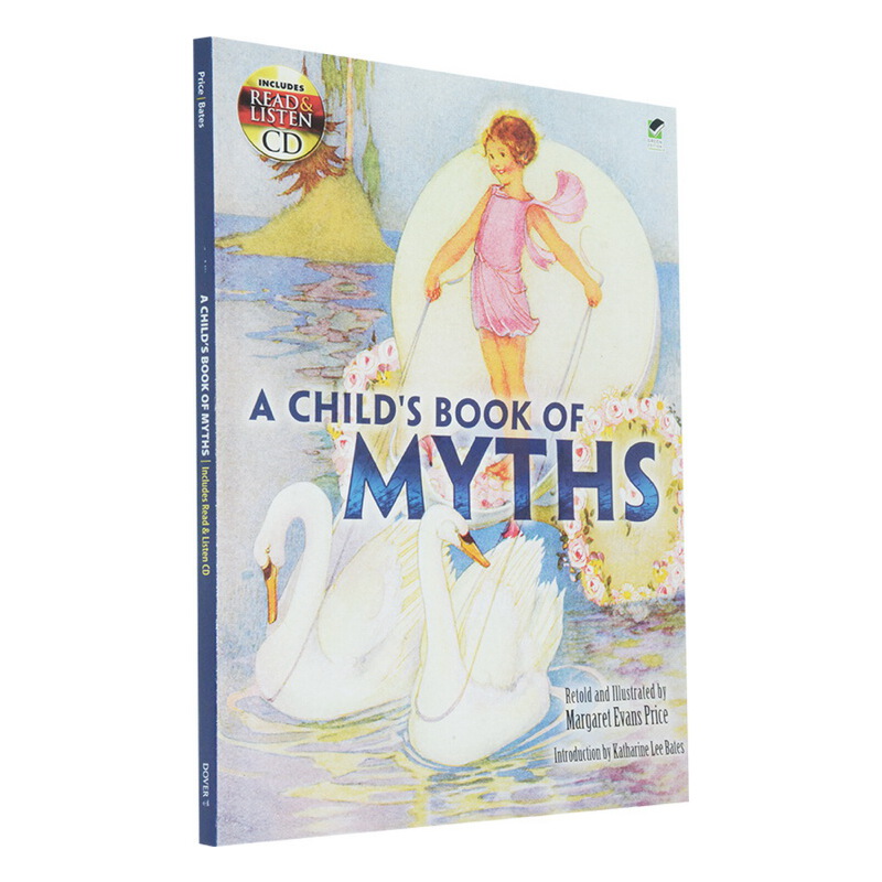 A Child's Book of Myths 英文原版 神話傳説民間故事 兒童推薦課外閲讀 附CD