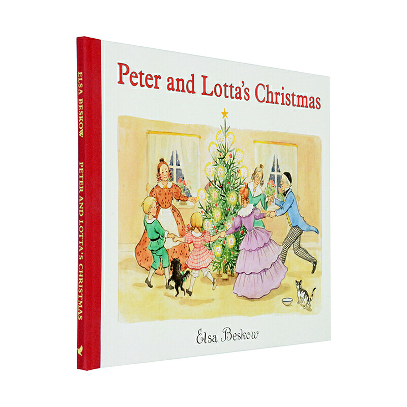 英文原版繪本 Peter and Lotta's Christmas 彼得和洛塔的聖誕節 艾莎貝斯蔻 性格教育