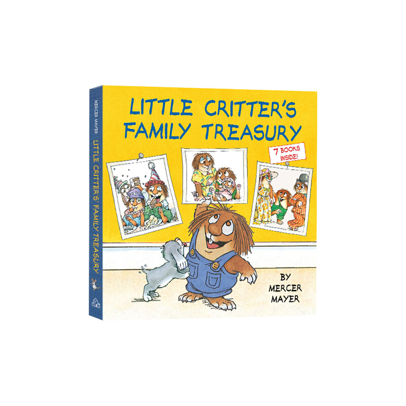 英文原版 Little Critter's Family Treasury 小毛人 聖誕禮物書 7故事合輯 兒童啟蒙圖圖畫故事書