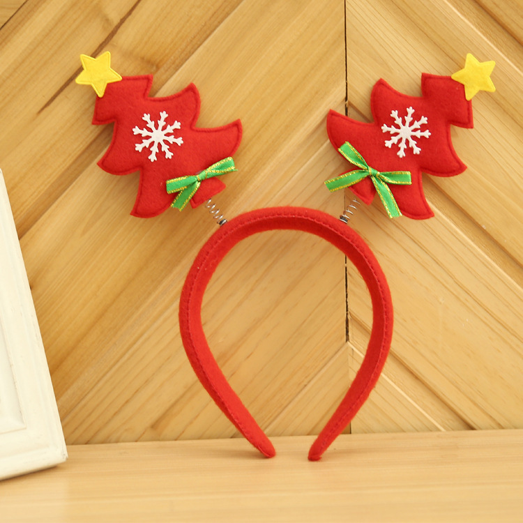 創意聖誕老人麋鹿拍拍圈可愛絨布手環聖誕節禮物抖音網紅產品批發