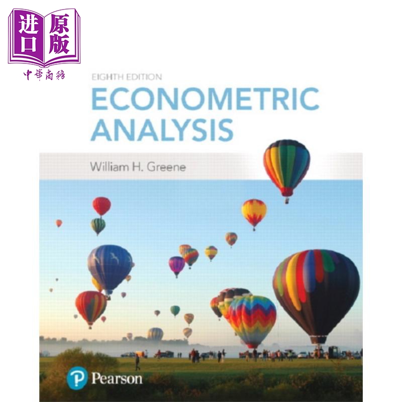 經濟計量分析 第8版 英文原版 Econometric Analysis William H Greene