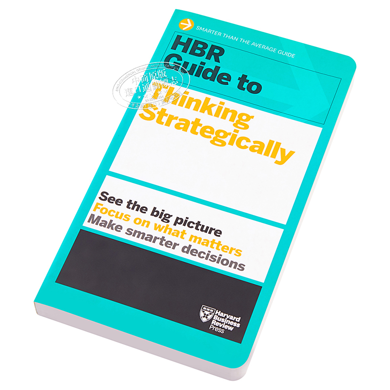 哈佛商業評論策略性思考指南 哈佛商業評論指南系列 英文原版 HBR Guide to Thinking Strategically HBR Guide Series