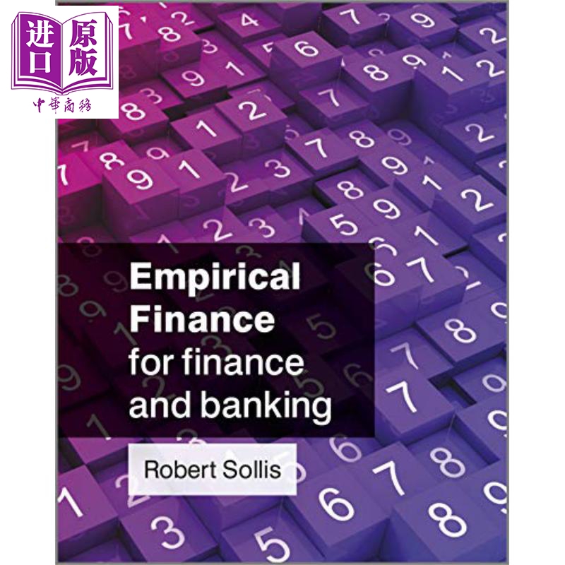 Empirical Finance For Finance And Banking 英文原版 金融與銀行業的實證金融 Robert Sollis