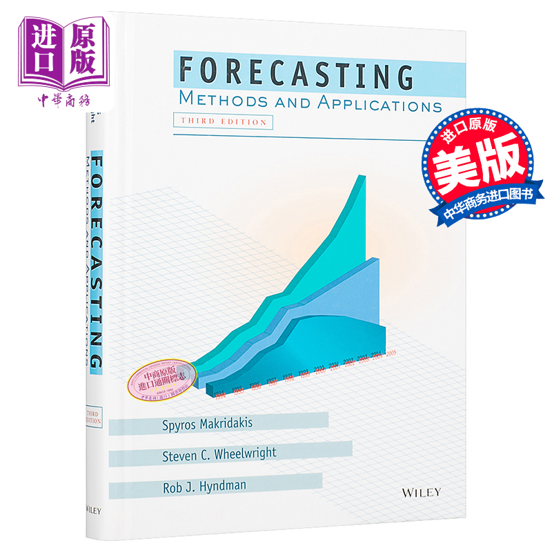 Forecasting Methods and Applications 英文原版 預測 方法與應用 第3版 Spyros G Makridakis Steven C Whe
