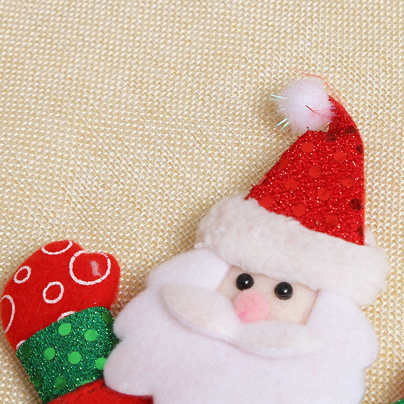 聖誕節裝飾品 聖誕發光單頭箍 兒童髮箍聖誕禮物帶燈髮飾頭扣廠家