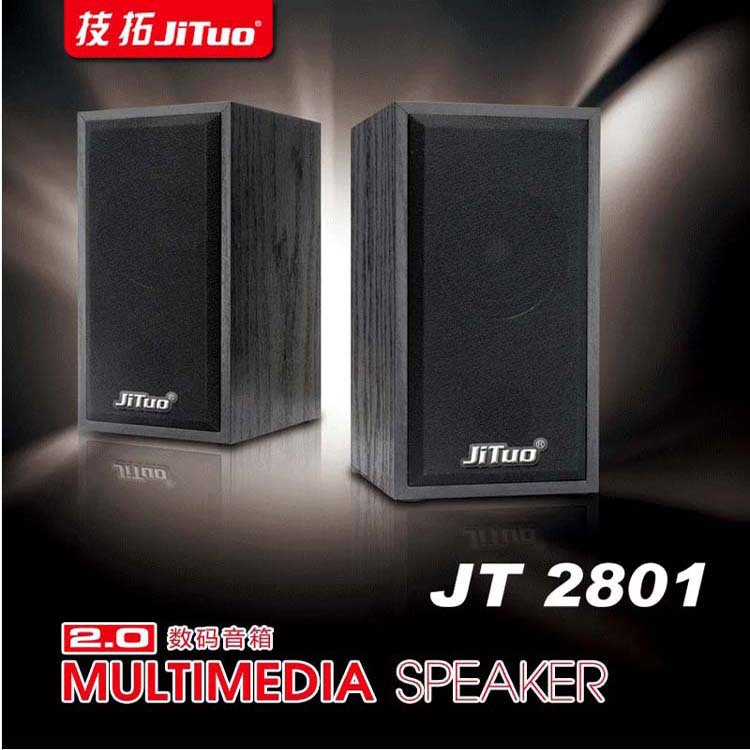 技拓JT-2801小音箱木質音響 便攜式重低音小音響 清脆洪亮