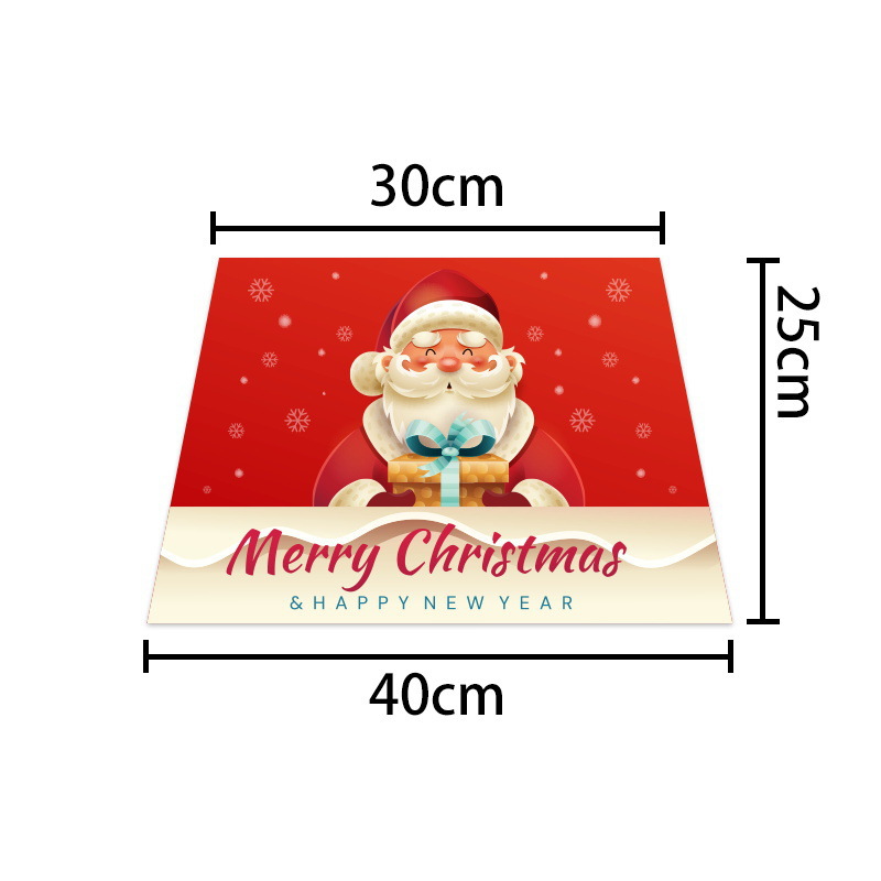 跨境新款聖誕樹樹裙聖誕用品聖誕樹底裝飾聖誕樹圍邊框