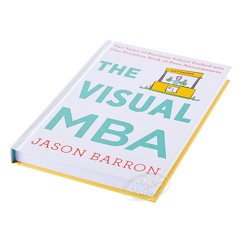 圖解MBA 英文原版 The Visual MBA Jason Barron Houghton Mifflin Harcourt