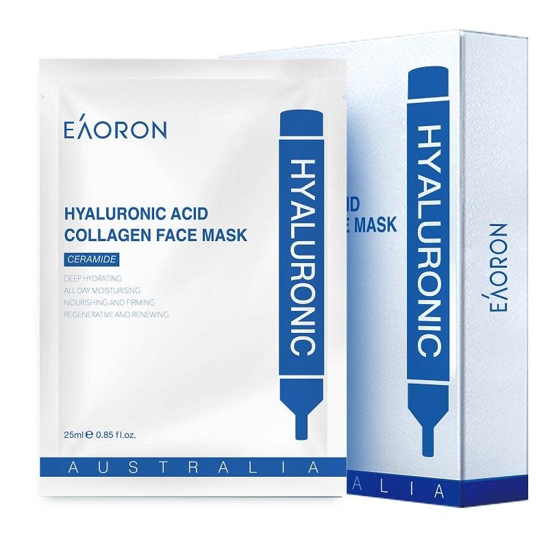 Eaoron 玻尿酸膠原蛋白保濕面膜 5片/盒（新舊包裝隨機發貨）