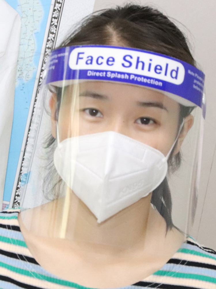 醫用隔離防護面罩 防飛沫透明護目罩全臉眼罩