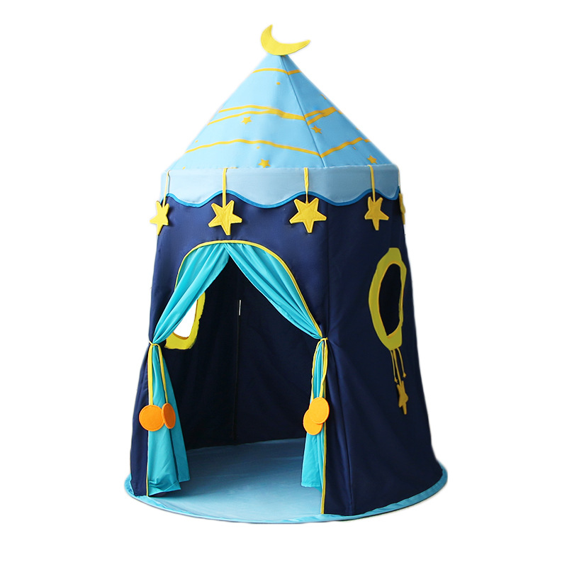 邁北彼兒童帳篷玩具屋室內家用寶寶公主蒙古包城堡兒童帳篷遊戲屋