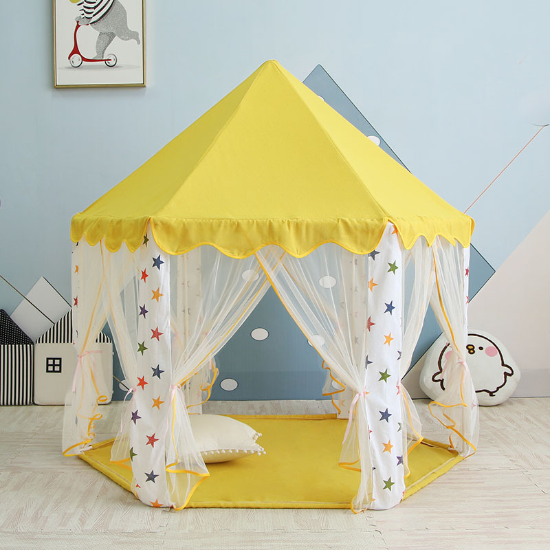 邁北彼兒童公主帳篷室內超大玩具屋男孩女孩夢幻過家家城堡遊戲屋