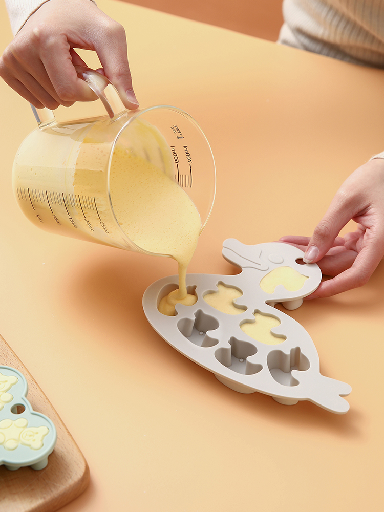 FaSoLa硅膠模具食品級家用自制小熊小鴨凍冰塊 硅膠冰格模具