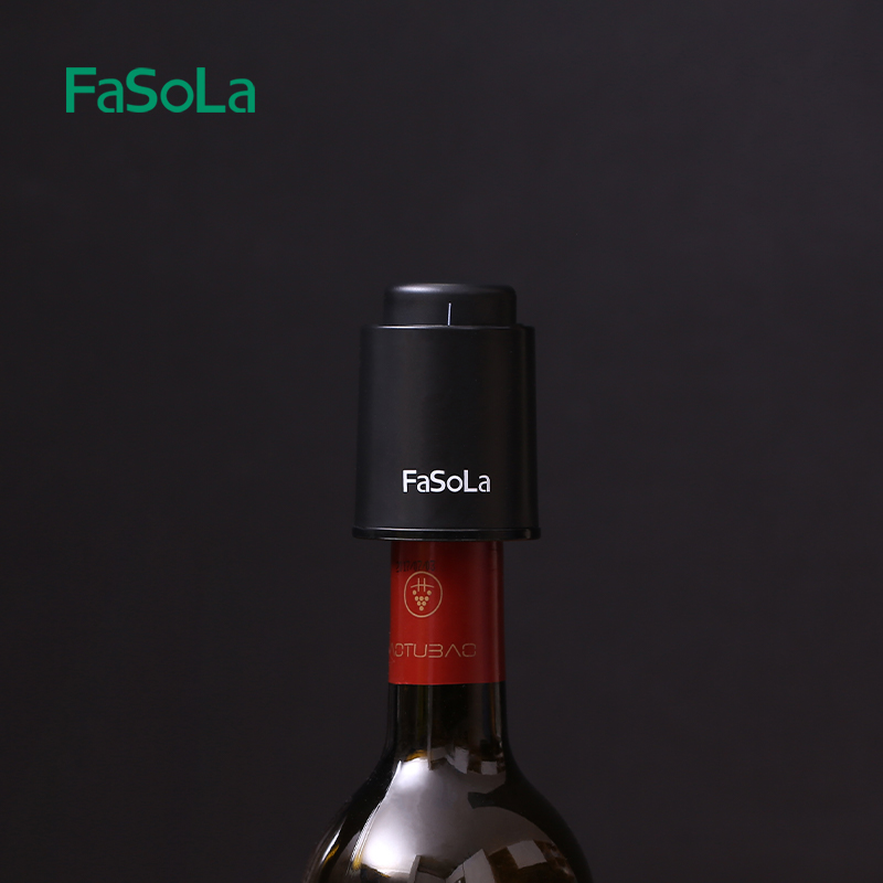 FaSoLa高檔葡萄酒抽真空酒塞酒塞 硅膠密封保鮮通用