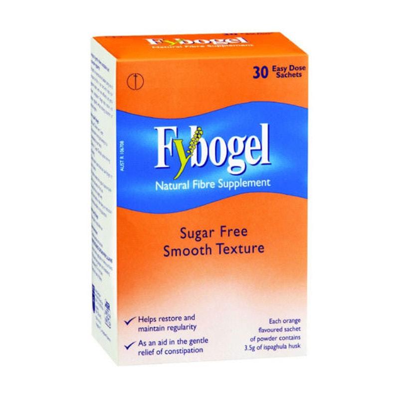 Fybogel 純天然高纖維膳食纖維補充劑 30袋（香橙味）