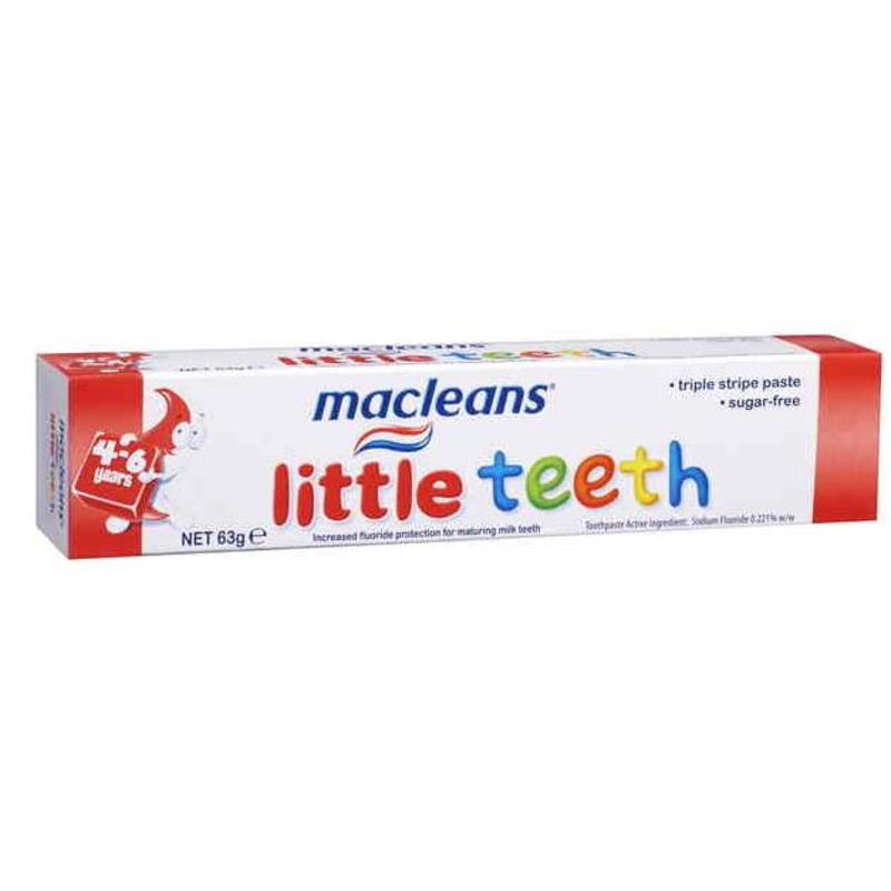 macleans 低氟兒童牙膏 4-6歲 63g （防蛀牙）