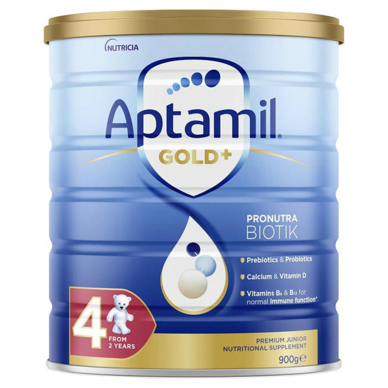 Aptamil 澳洲愛他美 金裝加強型嬰幼兒配方奶粉（4段）2歲+ 900g