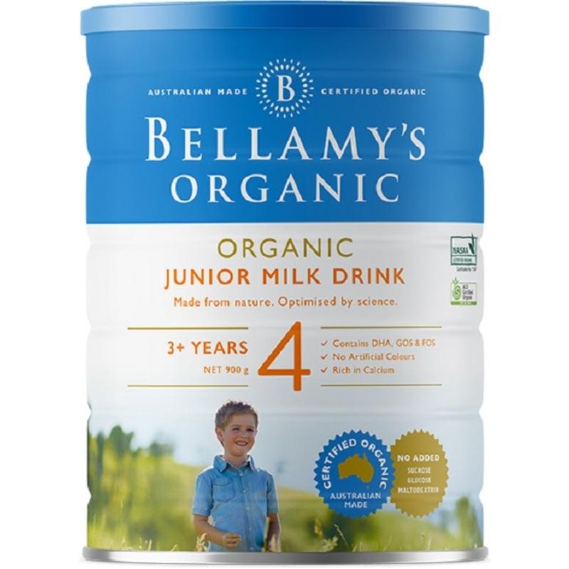 Bellamy's 貝拉米 有機嬰幼兒配方奶粉 4段 900g