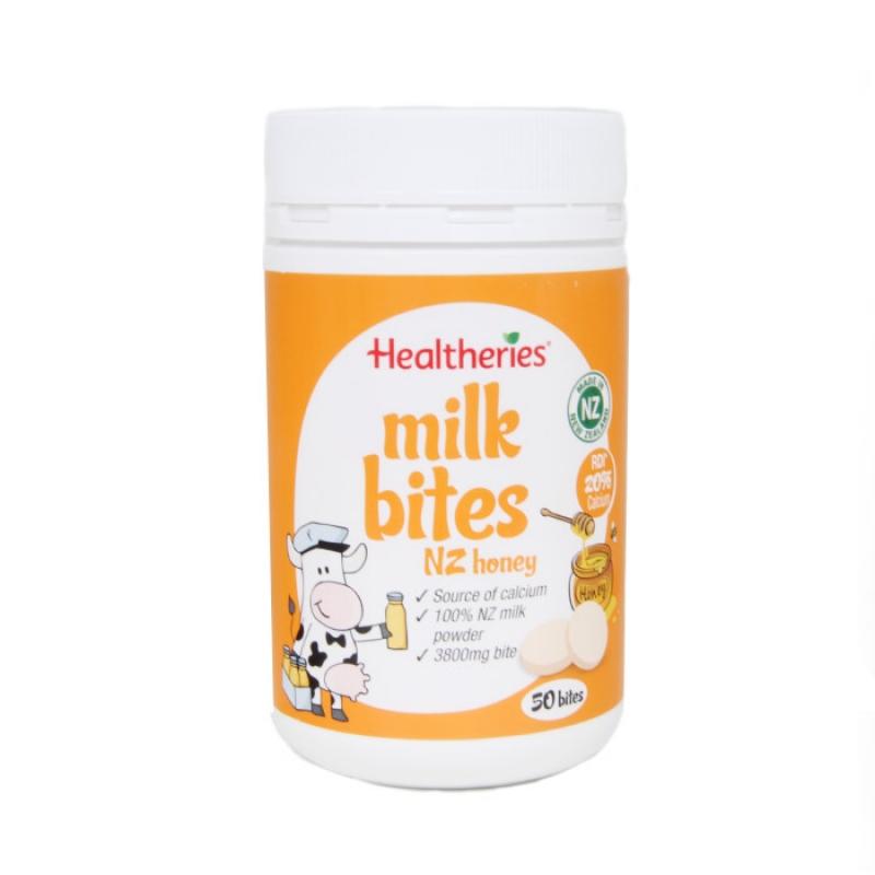 Healtheries 賀壽利 牛奶片咀嚼片 兒童/成人補鈣 新西蘭蜂蜜味 50片