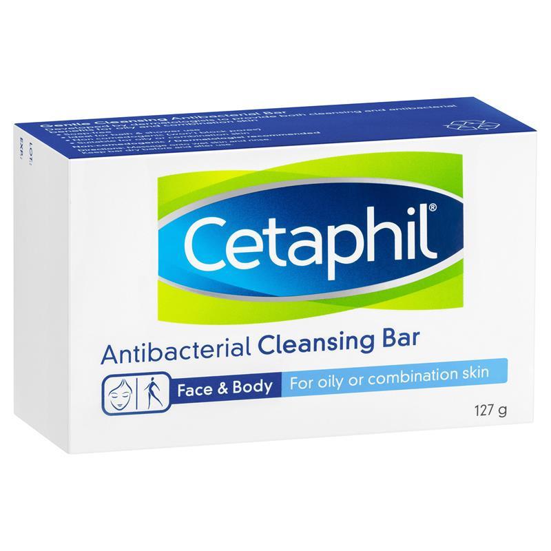 Cetaphil 絲塔芙 澳洲温和潔面皂 潔膚皂 抗菌127g