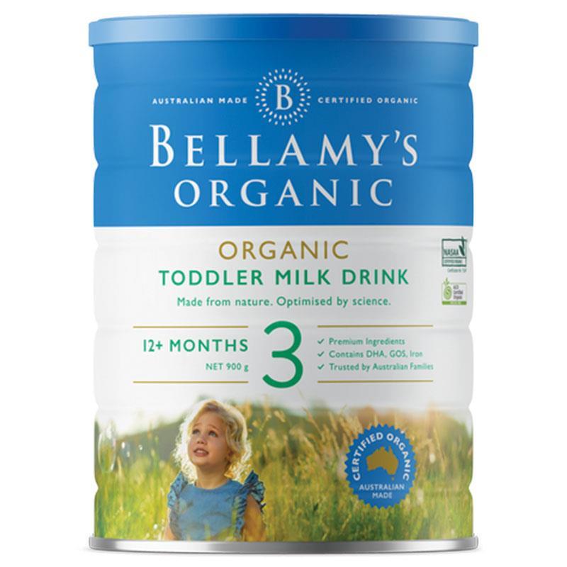 Bellamy's 貝拉米 有機嬰幼兒配方奶粉  3段  900g