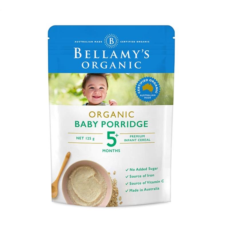 Bellamy's 貝拉米 有機嬰幼兒麥片粥 寶寶輔食 5個月以上 125g