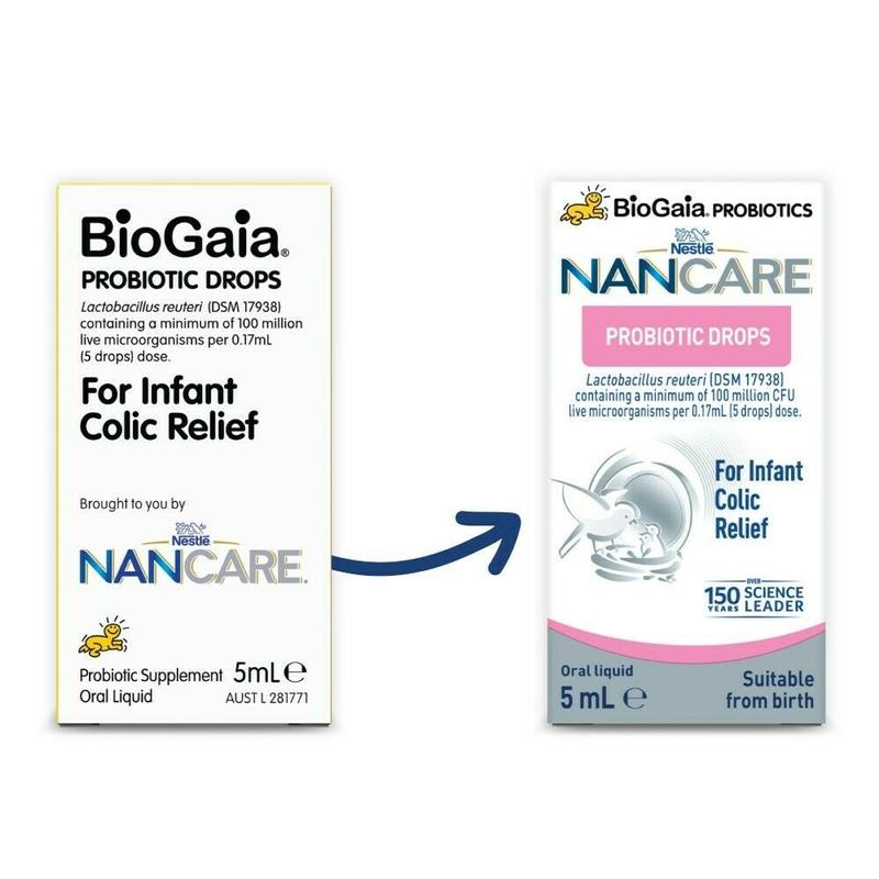 Nestle BioGaia拜奧 嬰幼兒益生菌滴劑 5ml 緩解寶寶腸絞痛