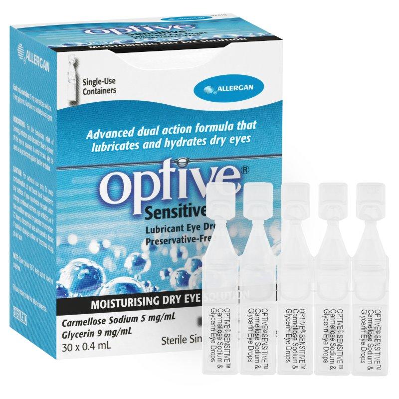 Optive 敏感潤滑滴眼液 30*0.4ml/瓶