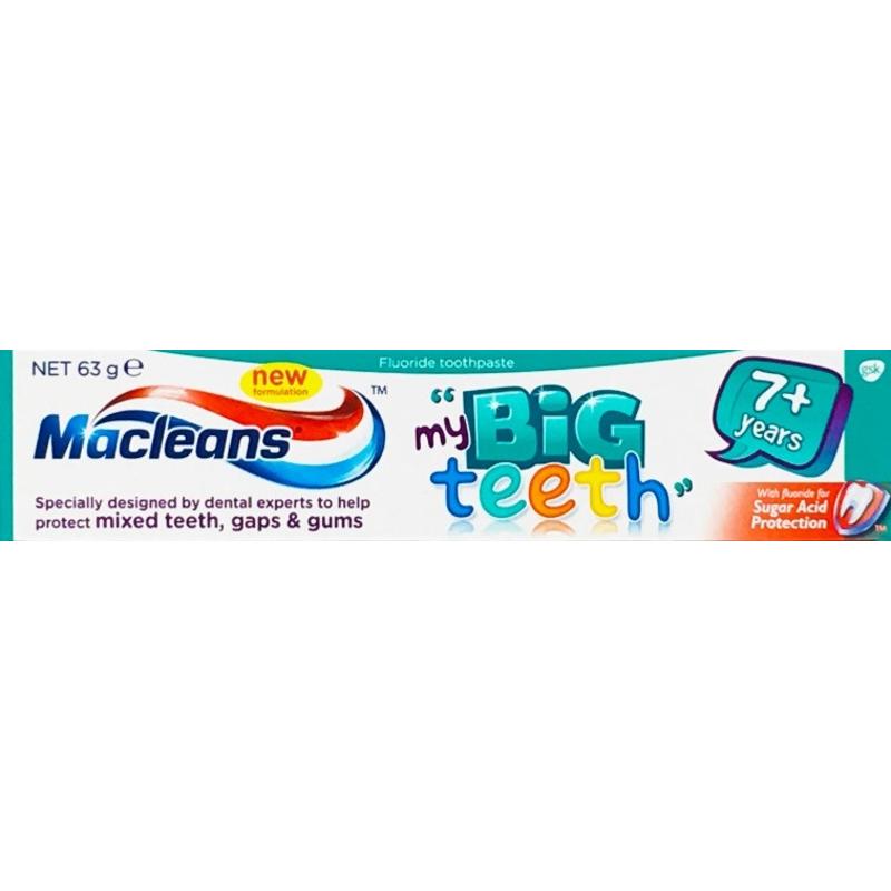 macleans 低氟兒童牙膏 7歲以上 63g （防止蛀牙清潔牙齒）