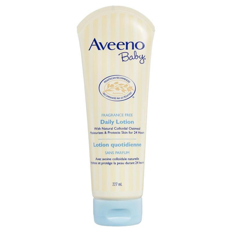 Aveeno 艾維諾燕麥精華嬰兒專用無香型保濕潤膚乳 227g