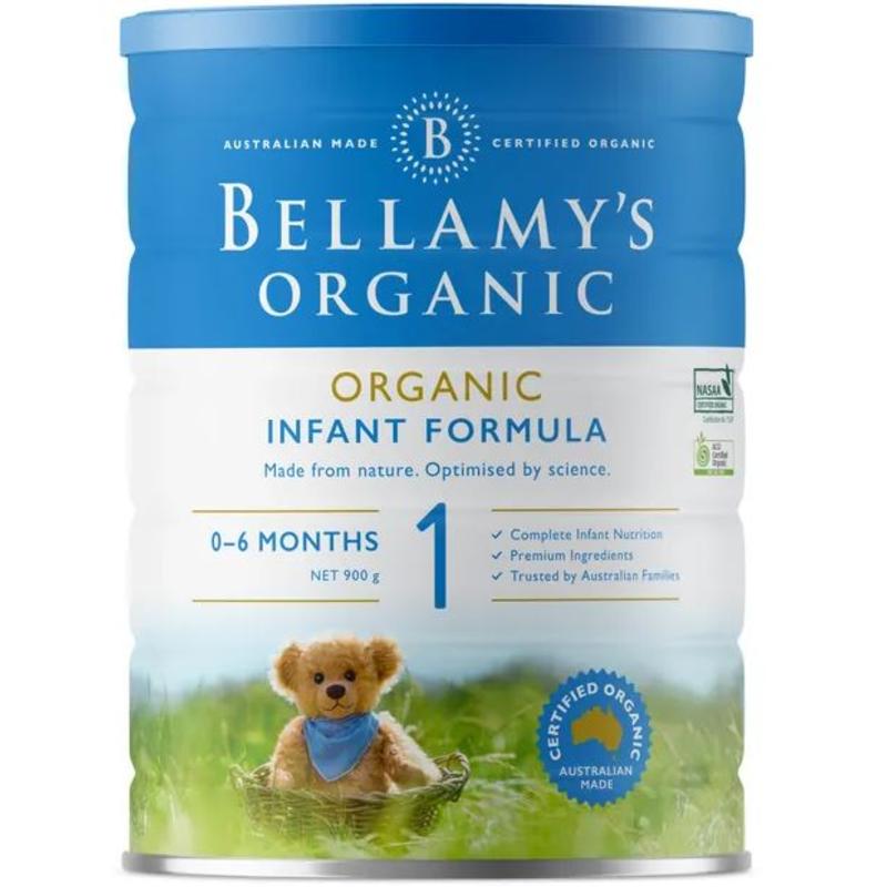 Bellamy's 貝拉米 有機嬰幼兒配方奶粉 （1段） 0-6個月 900g