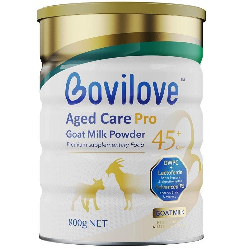 Bovilove 貝愛嘉 乳鐵蛋白中老年配方羊奶粉 800g 45歲以上