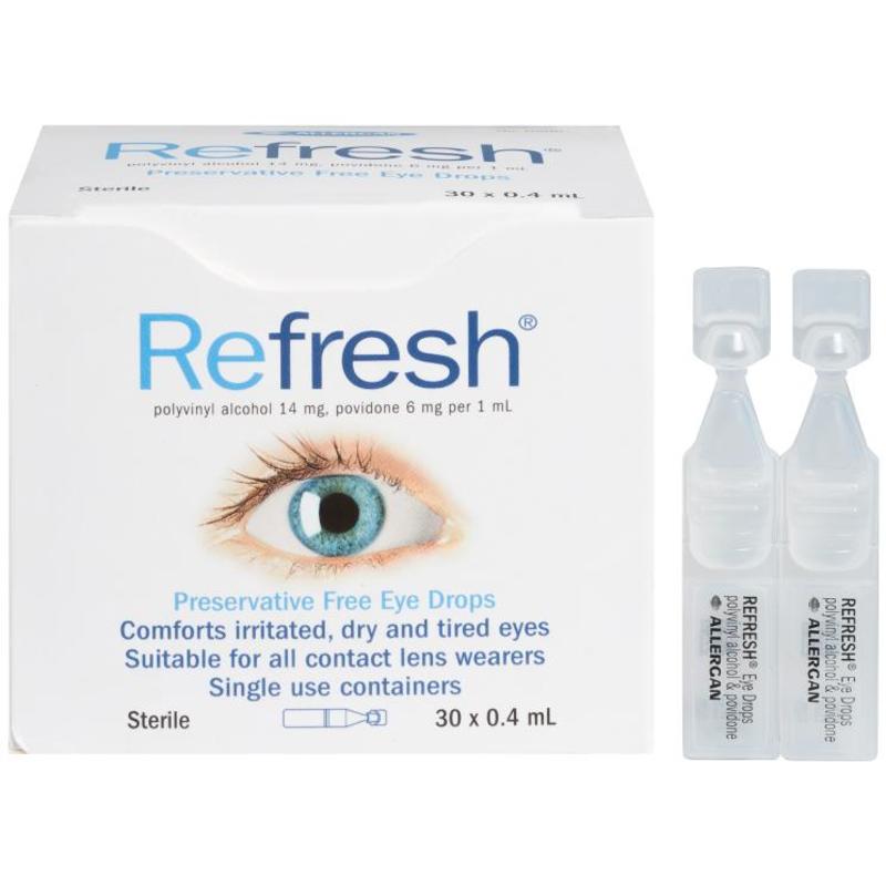 Refresh 滴眼液 30x0.4ml/支（獨立裝/無防腐劑）