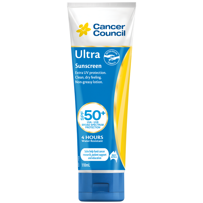 Cancer Council 澳美皙 強效型防曬乳 SPF50+ 110ml 4小時防水