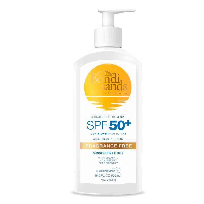 Bondi Sands 高倍防曬乳 SPF50+ 無香型 500ml 72小時補水