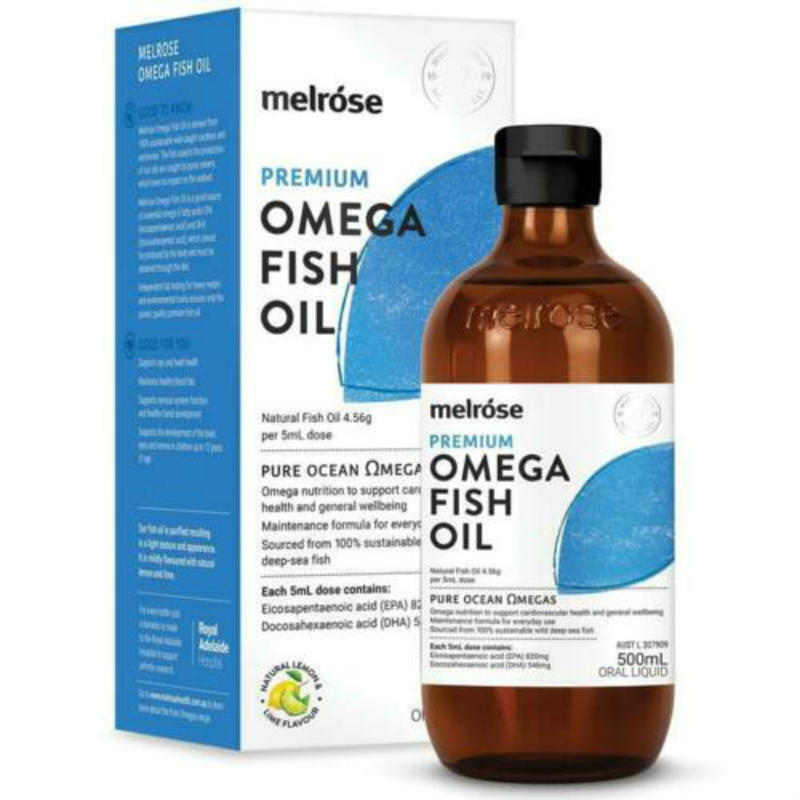 Melrose  Omega濃縮液體魚油 500ml 孕婦可用