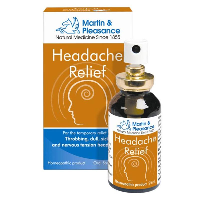 Martin & Pleasance 順勢療法緩解頭部痛感噴霧 25ml