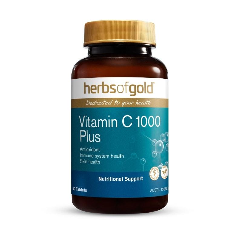 Herbs of Gold 1000mg 天然高活性維生素C營養片 60片